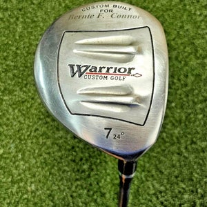 Warrior Custom Golf 7 Wood 24*  /  RH  /  Regular Graphite ~41.75"  /  jd6687