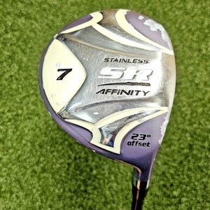 Affinity SR Offset 7 Wood 23* / RH / Ladies Graphite ~41.25" / NEW GRIP / jd6690