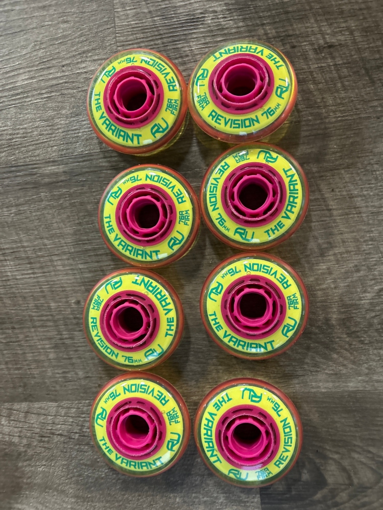 Custom Revision Firm In-line hockey 76 Mm wheels 4 Pack