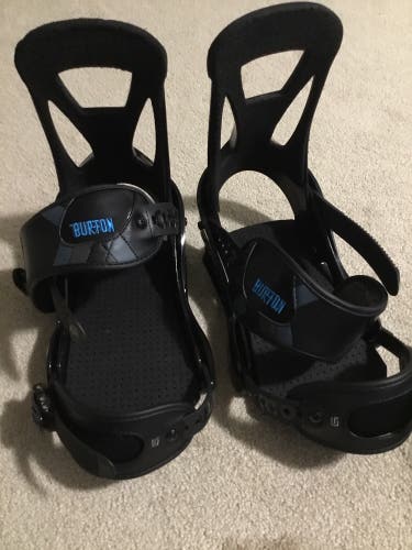 Men's Large Burton Freestyle Freestyle Snowboard Bindings