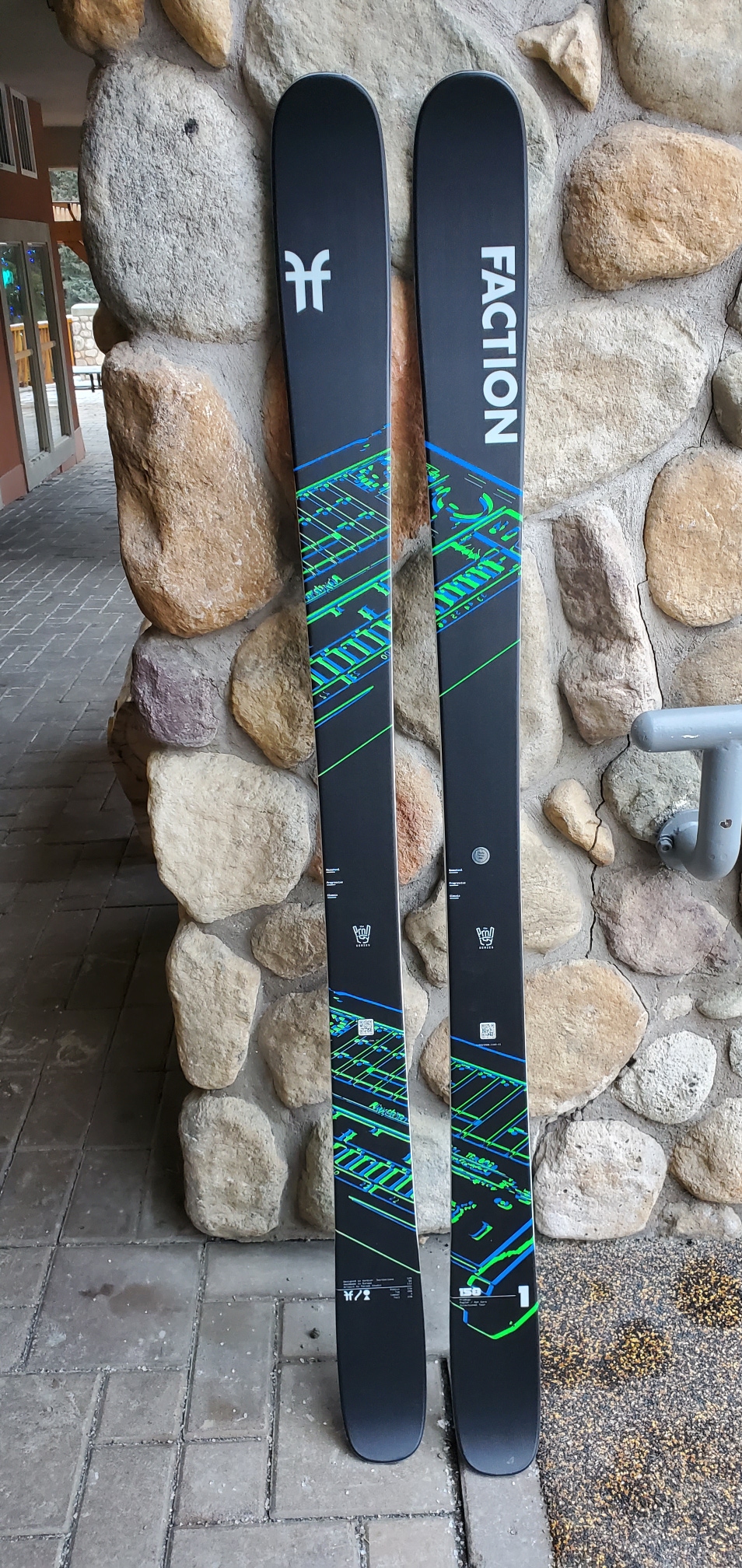 New Unisex 2023 Faction 158 cm Prodigy 1.0 Skis Without Bindings