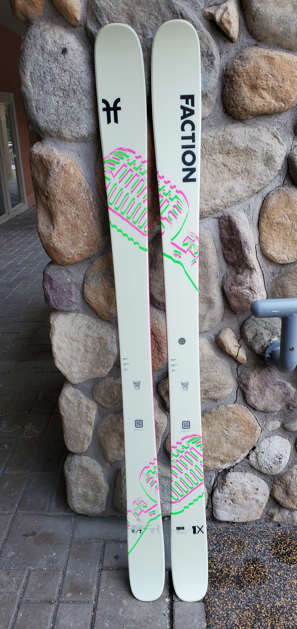 New 2023 Faction 158 cm All Mountain Prodidgy 1X Skis Without Bindings