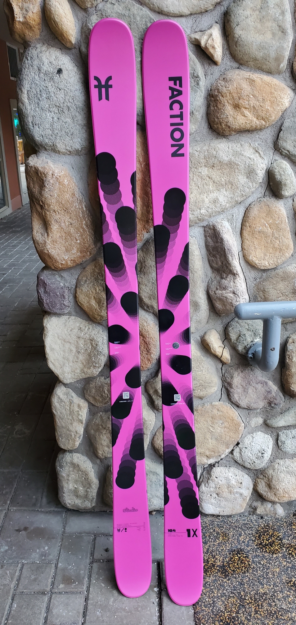 New Unisex 2023 Faction 164 cm All Mountain Studio 1X Skis Without Bindings (2024)