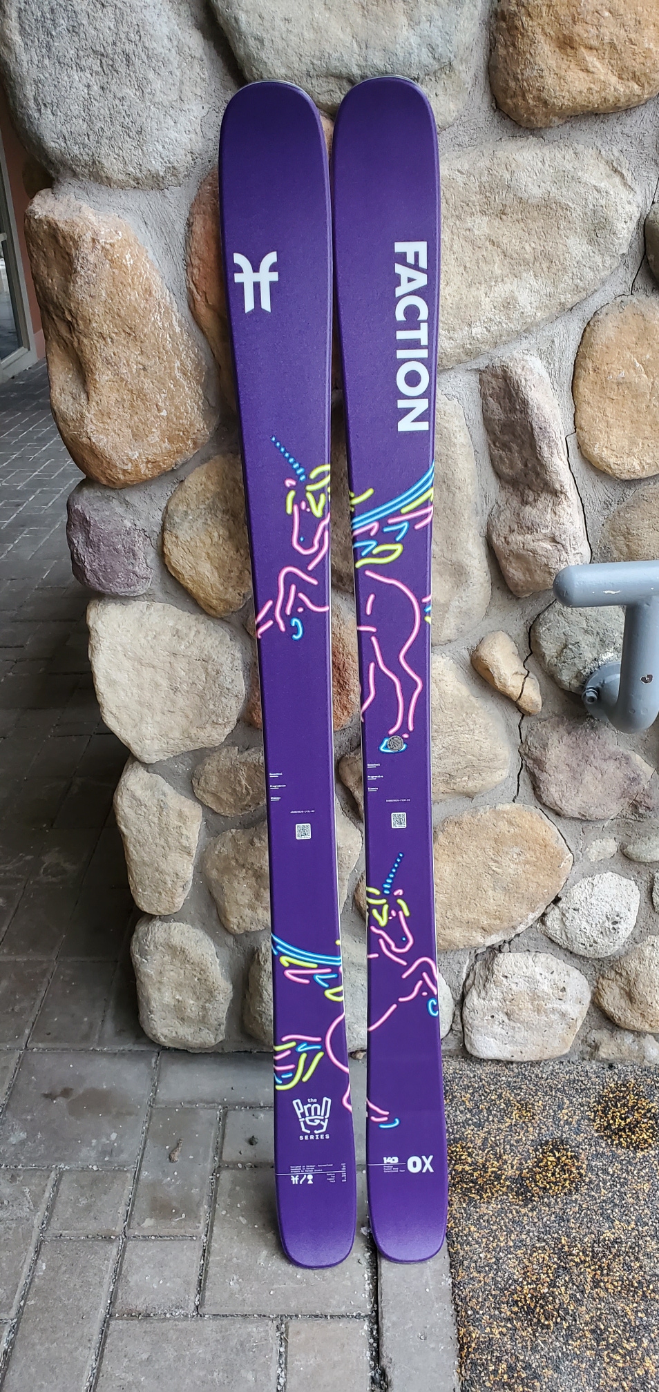 New Unisex 2023 Faction 143 cm All Mountain Prodidgy OX Skis Without Bindings (2023)