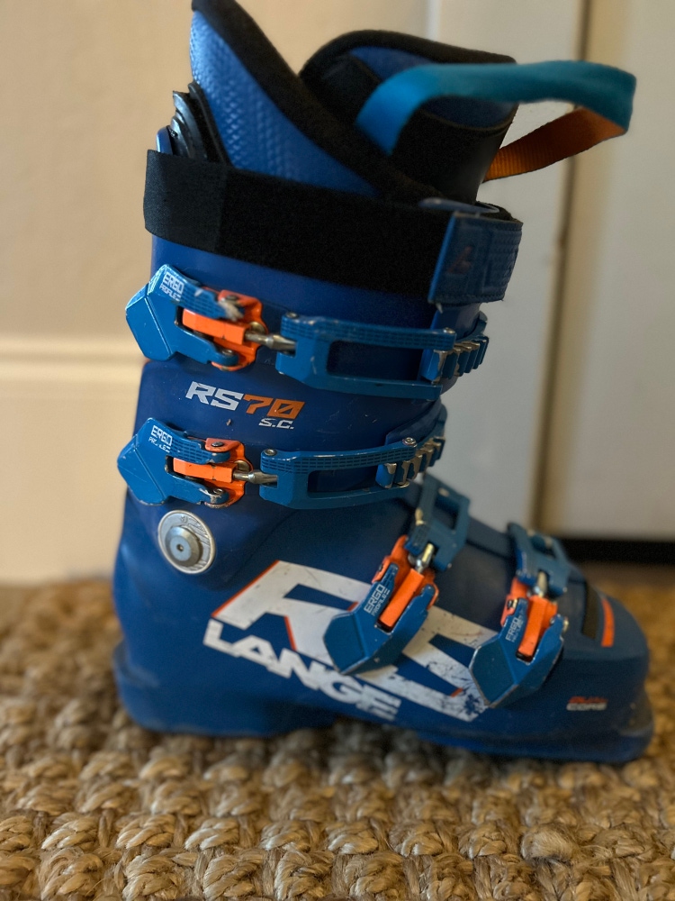 Lang RS Downhill Ski Boots 70 flex size 24.5