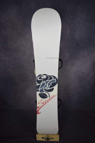 SALOMON IVY SNOWBOARD SIZE 154 CM WITH DEFIANCE LARGE BINDINGS