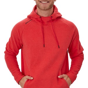 NEW Bauer Perfect Hoodie, Red, Sr. Medium