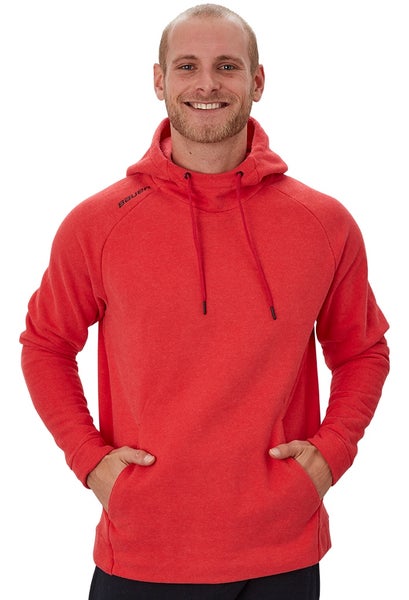 NEW Bauer Perfect Hoodie, Red, Sr. Medium