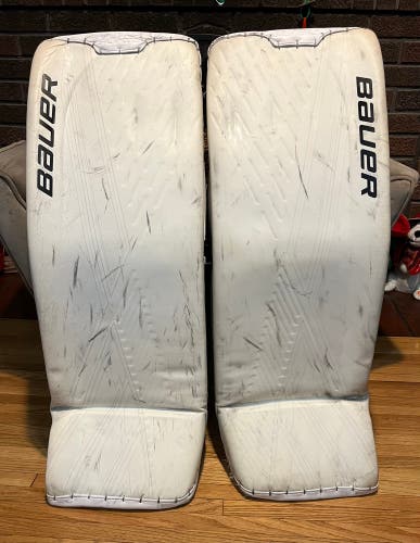Used 32" Bauer  Ultrasonic Goalie Leg Pads