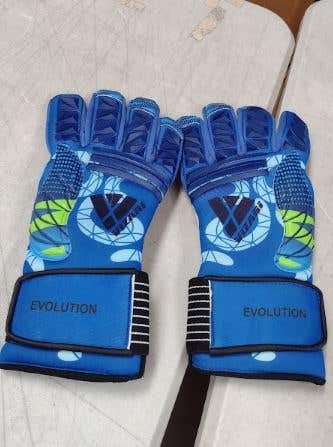 Vizari Professional Quality Soccer Goalkeeper Gloves | Navy / Sky blue Size 11| VZGL80090-11