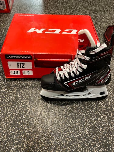 New CCM Size 4.5 JetSpeed FT2 Hockey Skates
