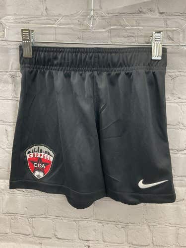 Nike Youth Unisex Equaliser Cappell CDA Size XS Black Soccer Shorts NWT $17