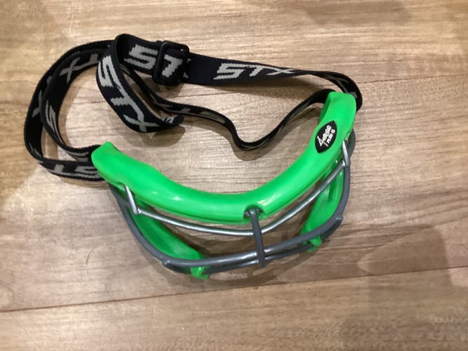 Used STX Sight Plus Field Hockey Goggles Neon Green