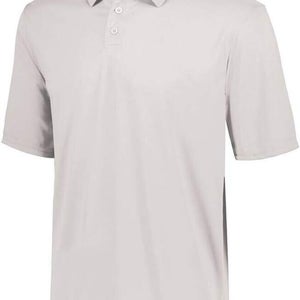 Augusta Sportswear Mens Vital Size XL White Moisture Wicking Collared Shirt New