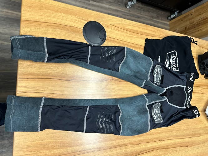 Daredevil kevlar cut resistant hockey pants youth medium w/ jock