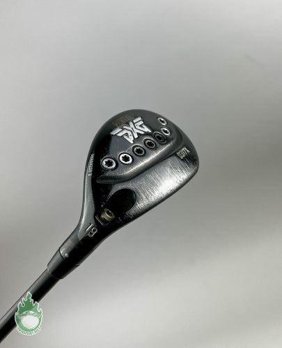 Used RH PXG 0317X 3 Hybrid 19* Fujikura Pro 83h Stiff Flex Graphite Golf Club