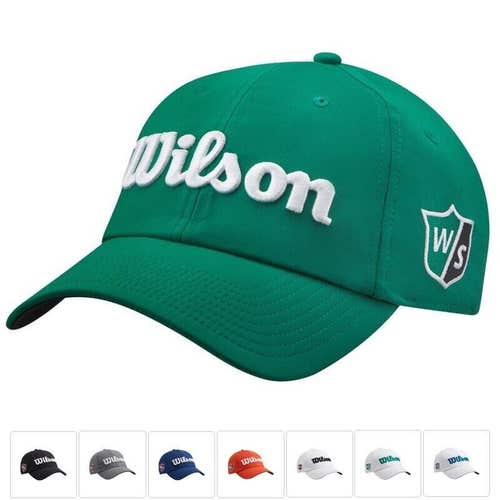 Wilson Staff Pro Tour Golf Hat - Classic Baseball Style Hat - Standard Fit