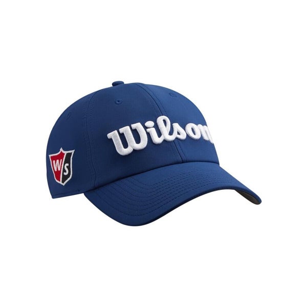 Wilson Staff Pro Tour Golf Hat - Classic Wilson Golf Hat - NAVY BLUE