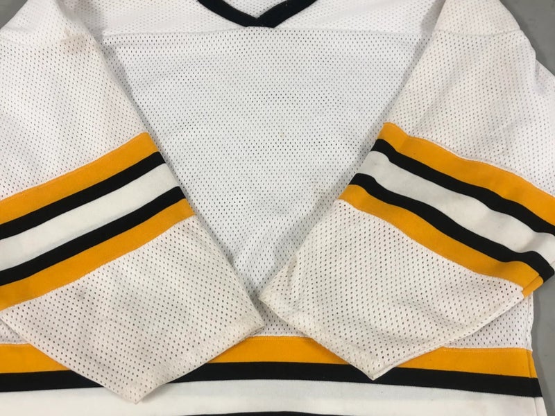 Boston Bruins colors XXL white jersey