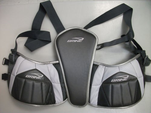 New Brine Rogue HD lacrosse rib pads size large kidney guard field box indoor