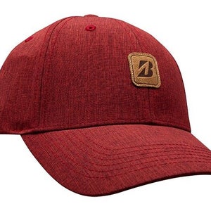 Bridgestone Swing Easy Golf Hat Cap - Classic Minimalist Golf Hat - RED