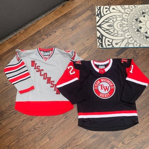 NEW - Team Wisconsin game jerseys U14, 15O, U16, U18  Many Numbers Available