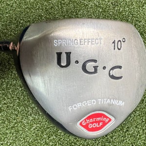 U.G.C. Charming Golf Titanium 10* Driver / Regular Graphite LEFT HANDED /sa8323