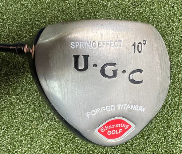 U.G.C. Charming Golf Forged Titanium 10* Driver / Regular Graphite LEFT /sa8323