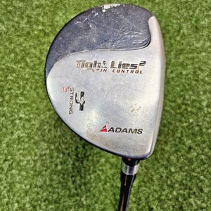 Adams Tight Lies Spin Control Strong 4 Wood RH Stiff Graph ~43" NEW GRIP /jd6710