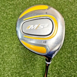 Walter Hagen MS2 IX 5 Wood 20*  / RH / Regular Graphite ~42" / NEW GRIP / jd6711