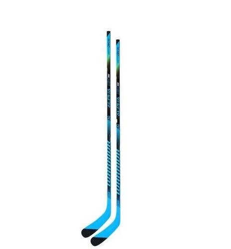 2 New Warrior Alpha DX SE Grip hockey sticks 65 flex left W88 DXSE senior LH SR