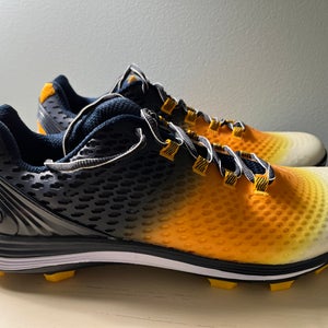 Gold Adult Men's New Size 14 Molded Cleats Boombah Cleats