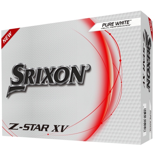 Srixon Z-Star XV Tour Golf Balls - White Urethane Tour Golf Ball - 1 Dozen Box