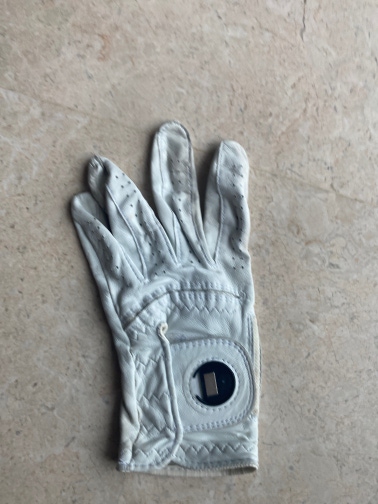 White Footjoy Left-Handed Golf Glove
