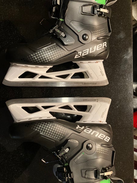 Used Bauer Regular Width Size 10 Konekt Hockey Goalie Skates