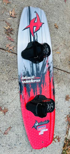 Hydroslide Black Widow Wakeboard, Black, 56-Inch