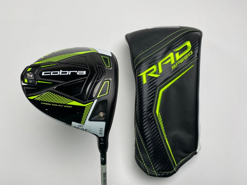 Cobra RAD Speed Driver 10.5* Project X EvenFlow Riptide CB 5.0 40g Senior RH HC