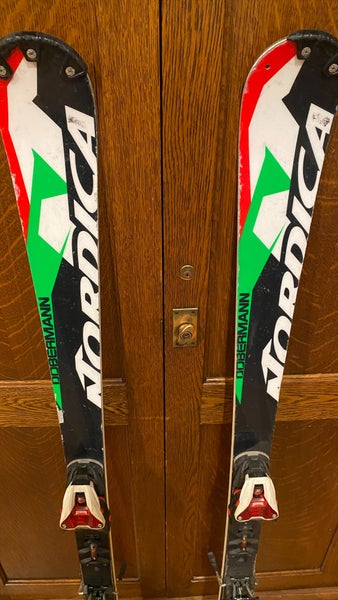 156 cm Nordica Doberman SL WC with Marker x16 Din Bindings