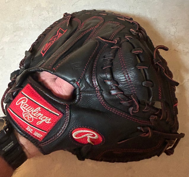 Rawlings R9 32” Youth Baseball Catcher's Mitt RH Throw R9YPTCM32B