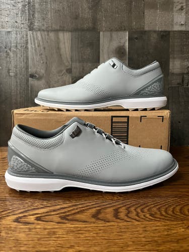 Nike Air Jordan ADG 4 Wolf Smoke Grey White Golf Shoes DM010-010 Sz 10.5 Mens