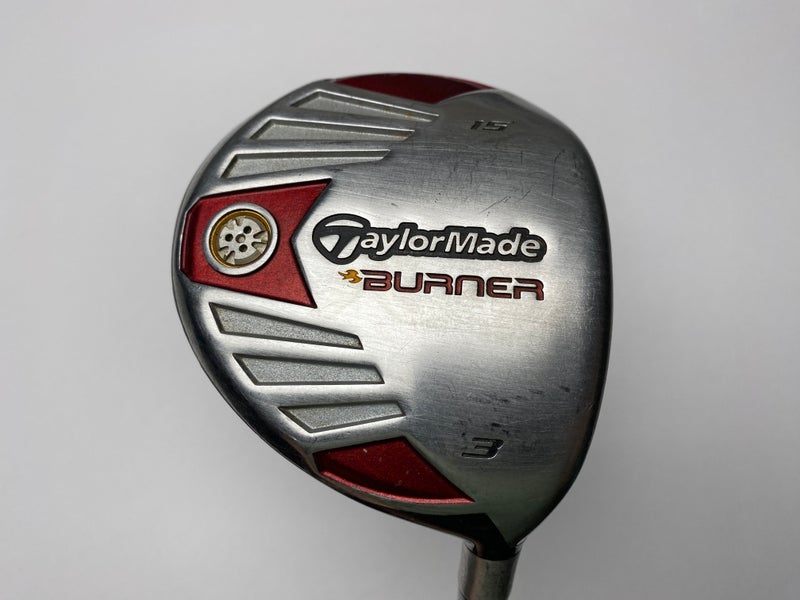 Taylormade 2007 Burner Steel 3 Fairway Wood 15* REAX SuperFast 50g Regular RH