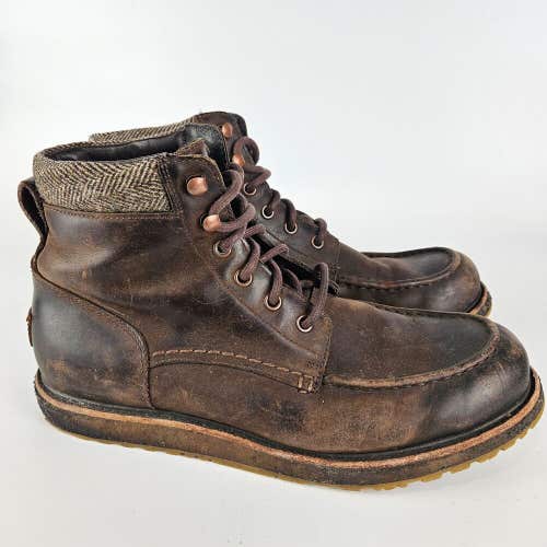 UGG Merrick Men's Waterproof Winter Bown Leather Boots Men's 10 - 1005278