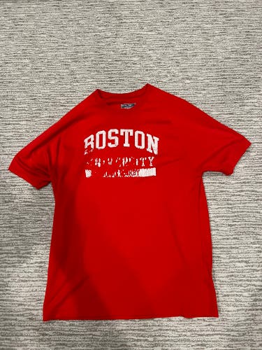 SPORT-TEK Men’s Medium Boston University Inline Hockey T-Shirt