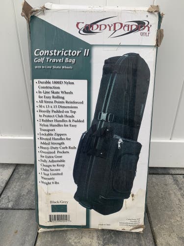 New Caddy Daddy Golf Travel Bag