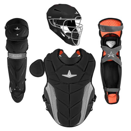 All-Star Paige Halstead Fastpitch Catcher's Gear Box Set CKW-PHX Large Black