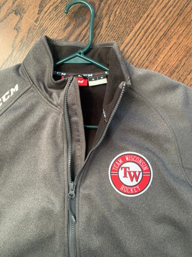 TW Medium CCM Jacket - SEE PICS for Back Collar Number Removed.