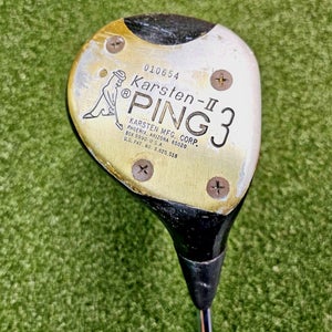 Ping Karsten-II 3 Wood  /  RH  /  Regular Steel ~43.25"  /  NEW GRIP  /  jd6716