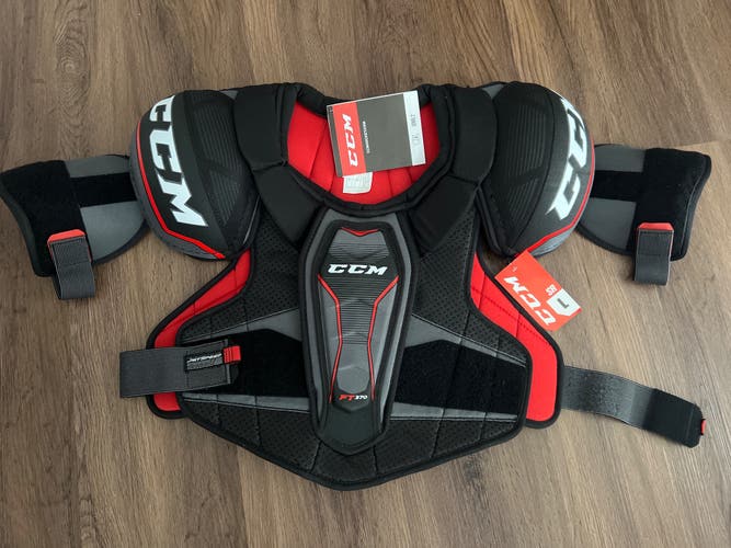 New Large CCM Jetspeed Ft370 Shoulder Pads