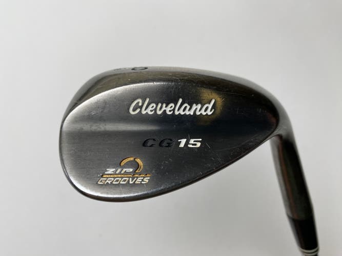 Cleveland CG15 Black Pearl 60* 8 Bounce Traction Wedge Steel Mens RH