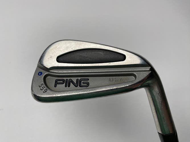 Ping S59 Single 7 Iron Blue Dot 1* Up Cushin Regular Steel Mens RH